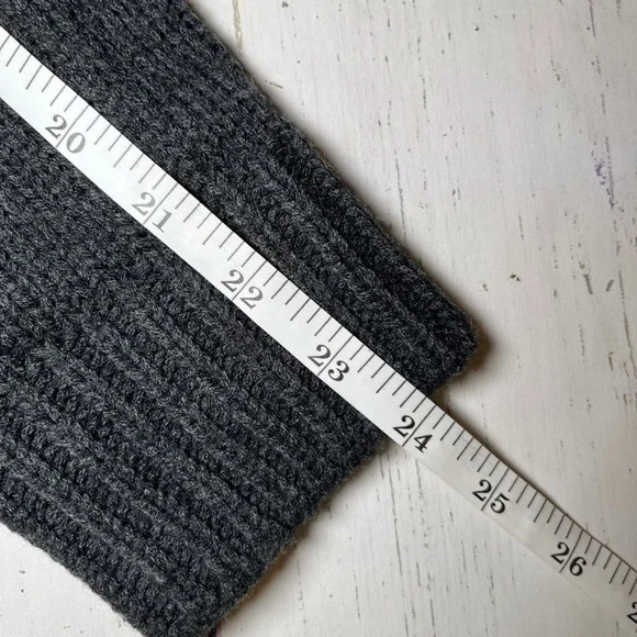 Gray Knitted Sweater Zipper Up by Karen Scott - Picture 10 of 12